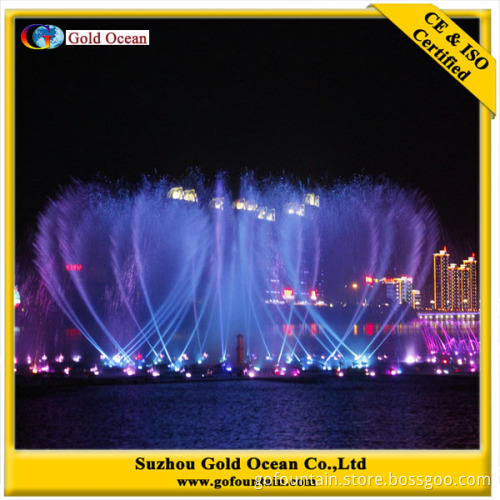 Floating Fountain Lake Stainless Steel Water Feature